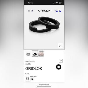 VITALY GRIDLOCK RING SET